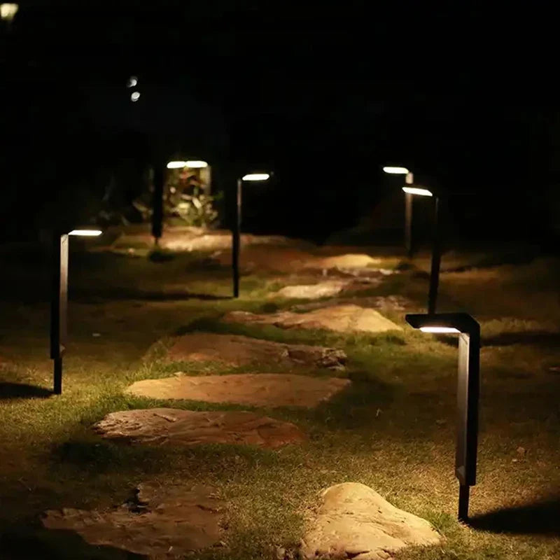Éclairage Solaire Extérieur en Acier Inoxydable | Luminaire Élégant et Durable pour Sublimer Votre Jardin 3