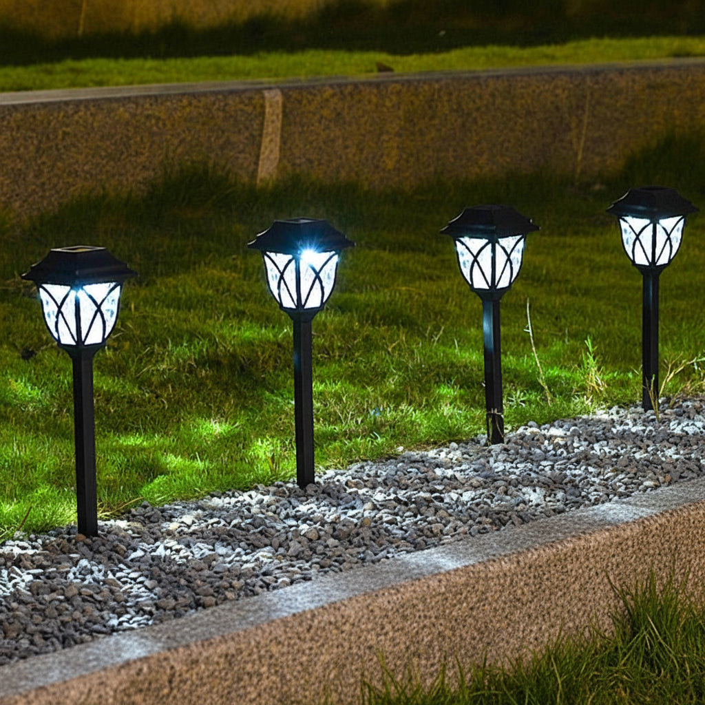 Éclairage Solaire LED pour Allée de Jardin | Design Moderne et Écologique pour Illuminateur Durable 1