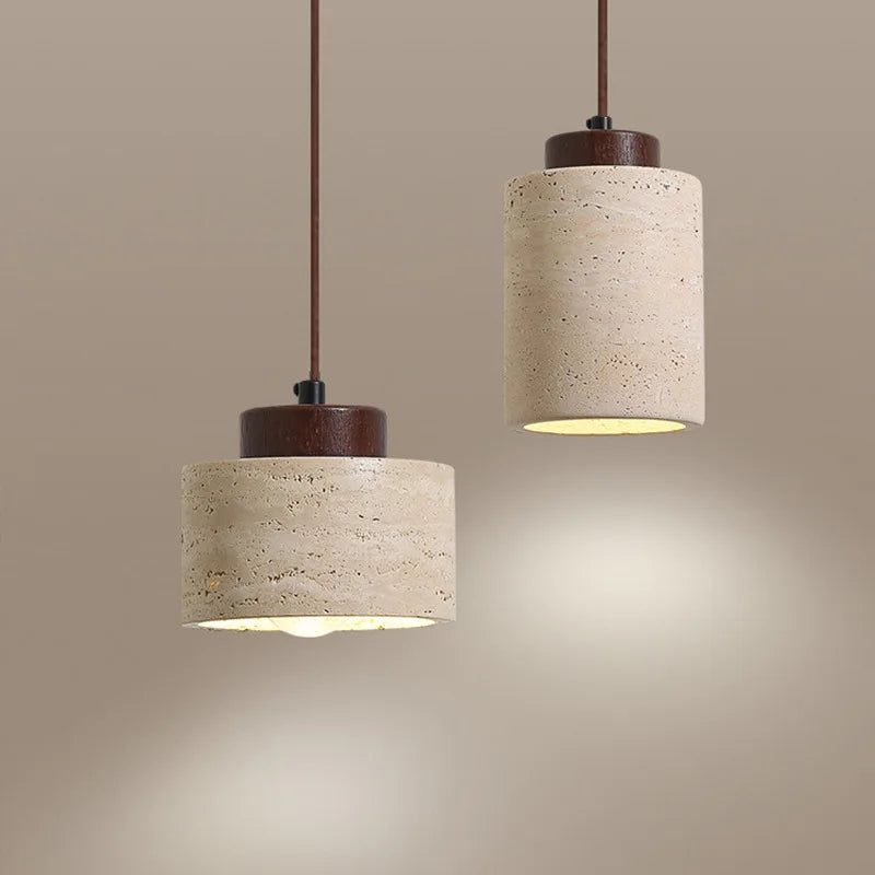 Éclairage Suspendu | Lampe de Chevet en Fil de Fer avec Design Wabi-Sabi | Élégante Suspension pour Ambiance Apaisante 0