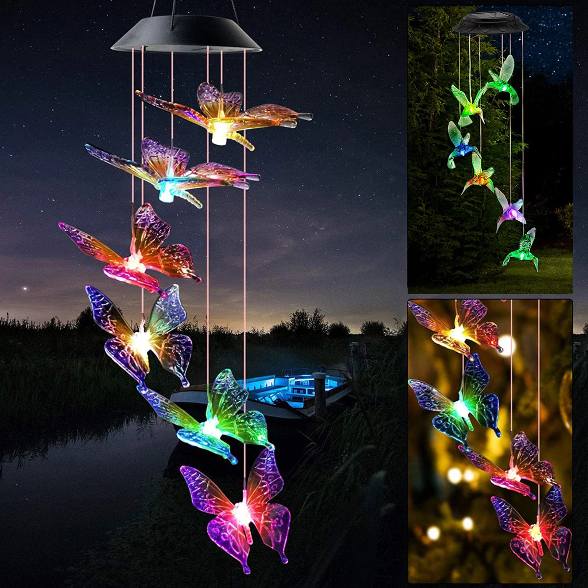 EcoGlow - Lampe Solaire de Jardin Étanche