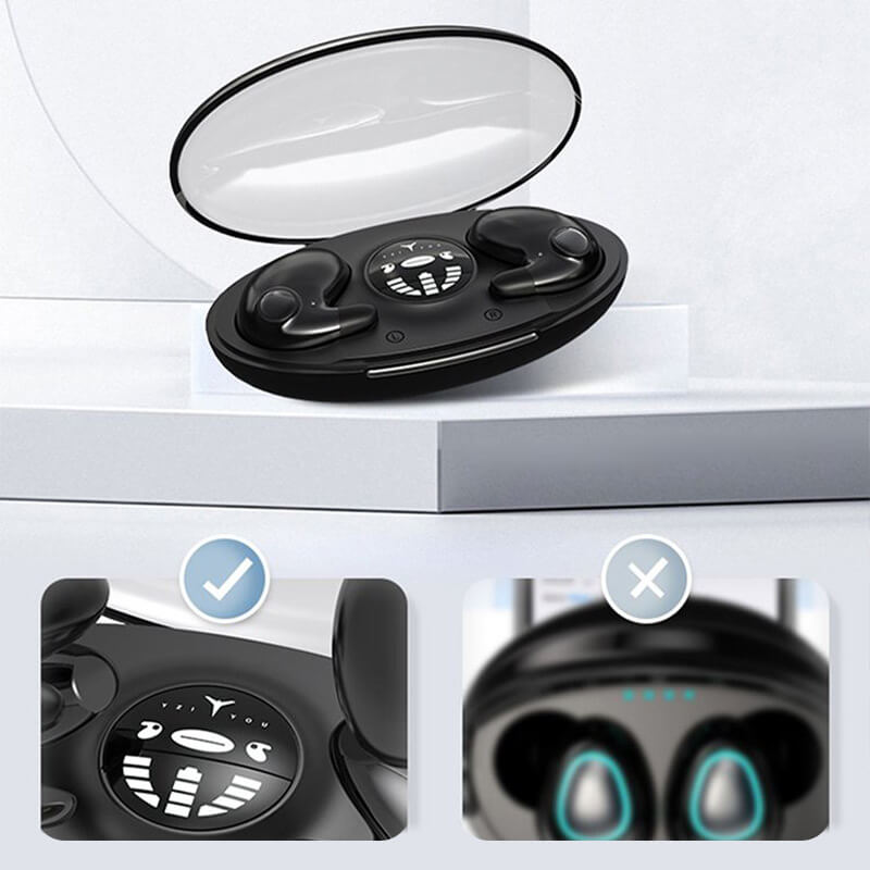 Écouteurs Bluetooth Invisibles IPX5 | Confort Optimal et Design Élégant pour un Sommeil Réparateur 6