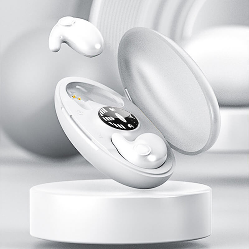 Écouteurs Bluetooth Invisibles IPX5 | Confort Optimal et Design Élégant pour un Sommeil Réparateur 7