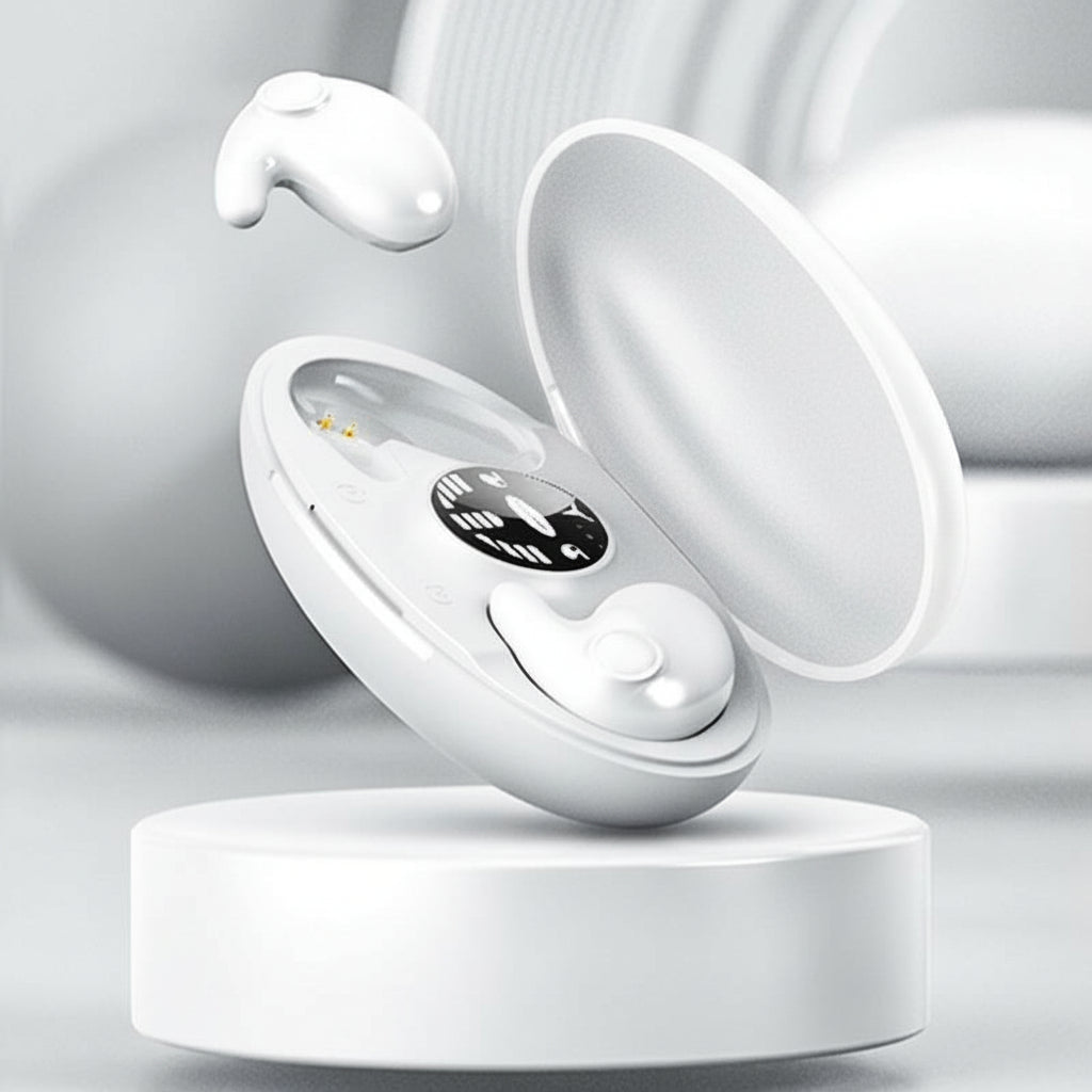 Écouteurs Sans Fil : Élégance et Confort pour Votre Sommeil – Design Ultra Léger 8