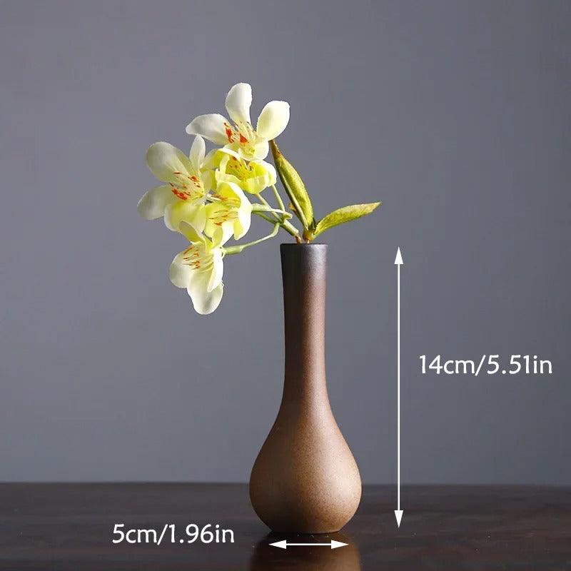 Vase Zen Accent Terres Chaudes – Céramique au Four
