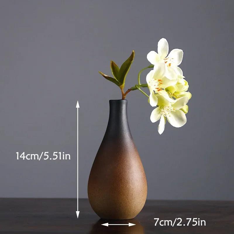Vase Zen Accent Terres Chaudes – Céramique au Four
