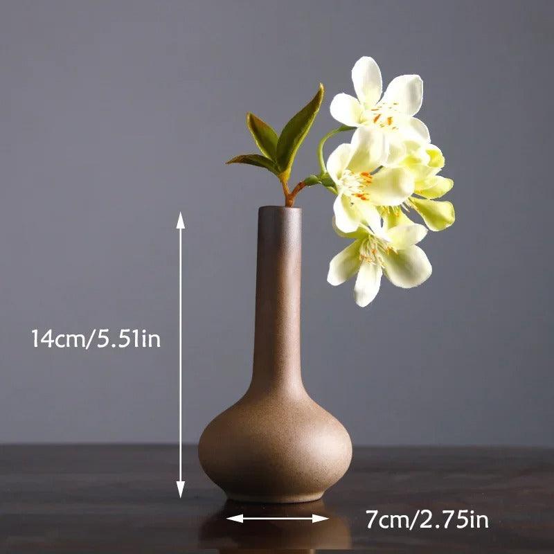 Vase Zen Accent Terres Chaudes – Céramique au Four