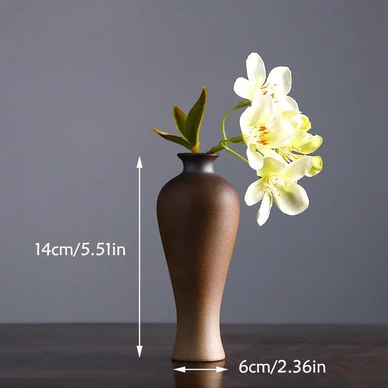Vase Zen Accent Terres Chaudes – Céramique au Four