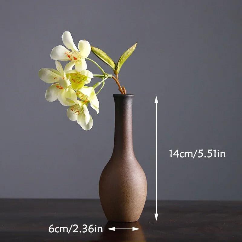 Vase Zen Accent Terres Chaudes – Céramique au Four