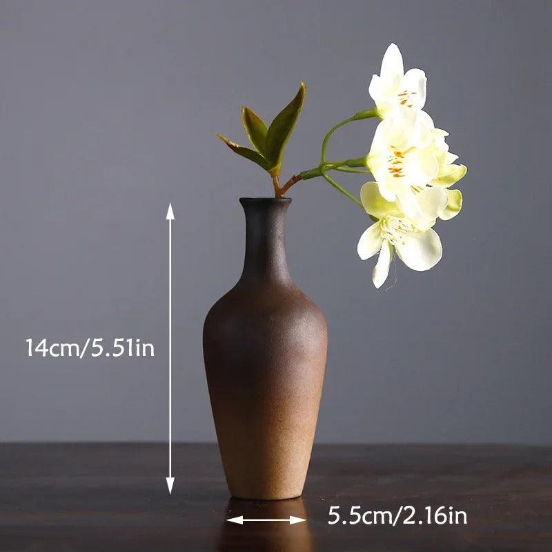 Vase Zen Accent Terres Chaudes – Céramique au Four