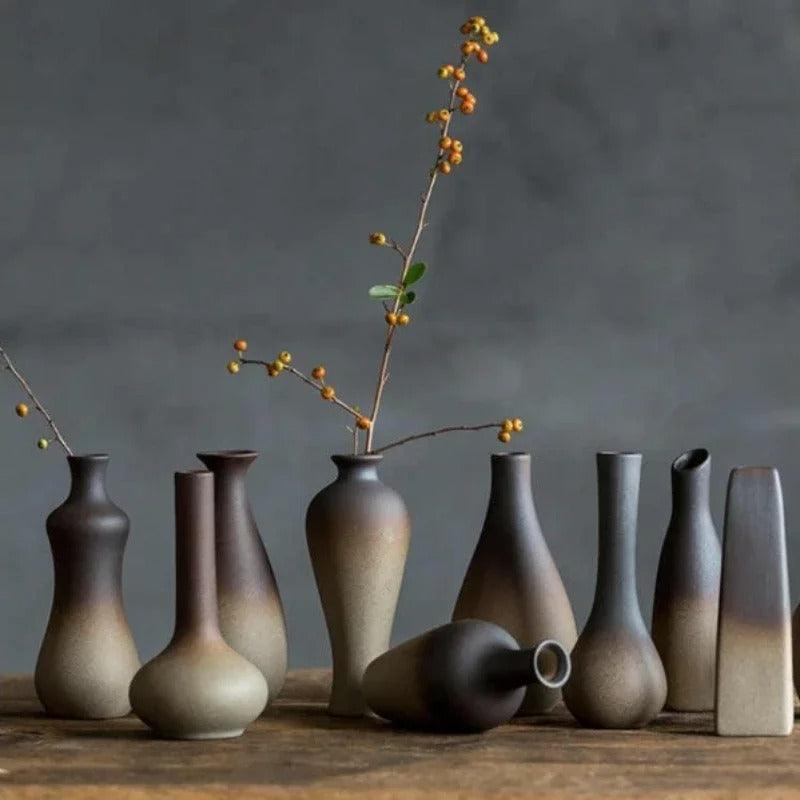 Vase Zen Accent Terres Chaudes – Céramique au Four