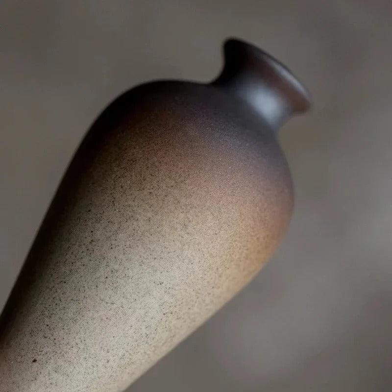 Vase Zen Accent Terres Chaudes – Céramique au Four