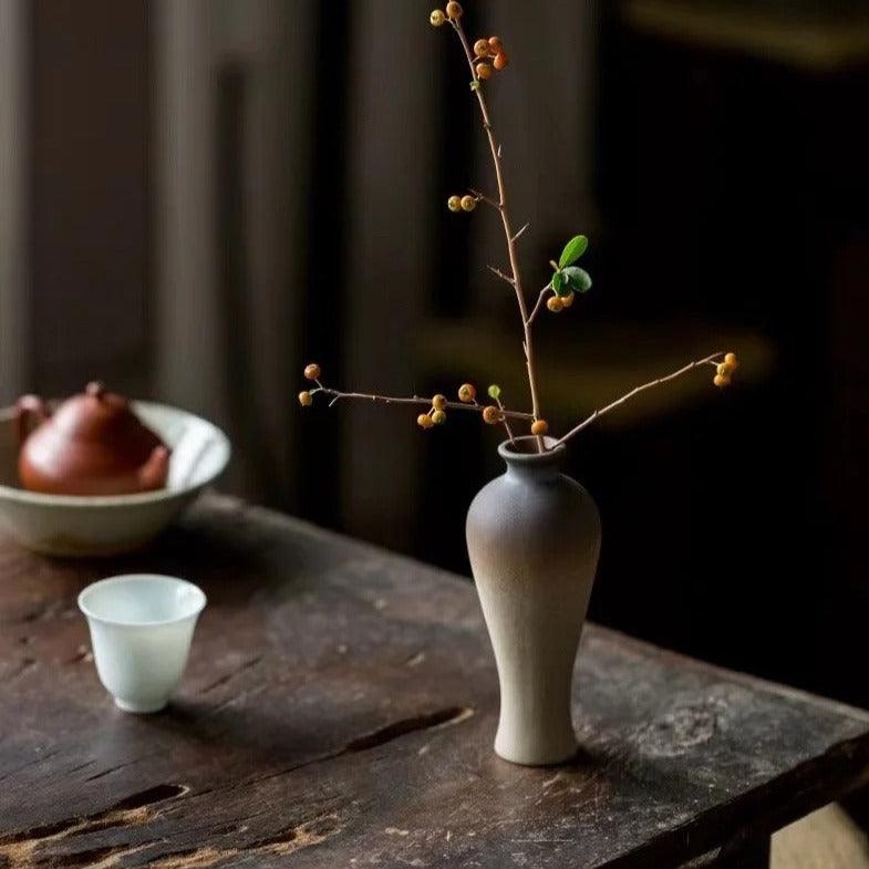 Vase Zen Accent Terres Chaudes – Céramique au Four
