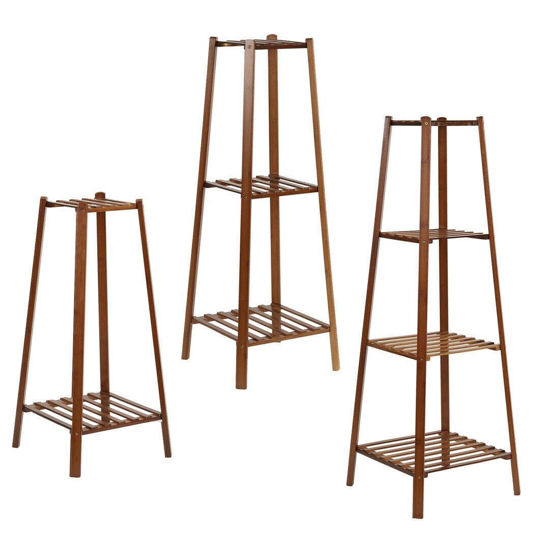 Étagère à Plantes en Bambou Artisanal