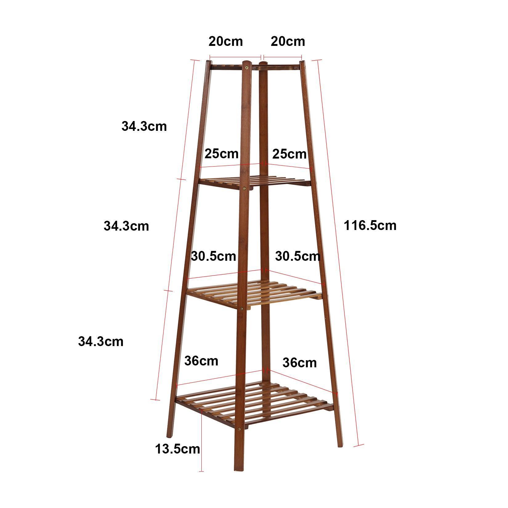 Étagère à Plantes en Bambou Artisanal