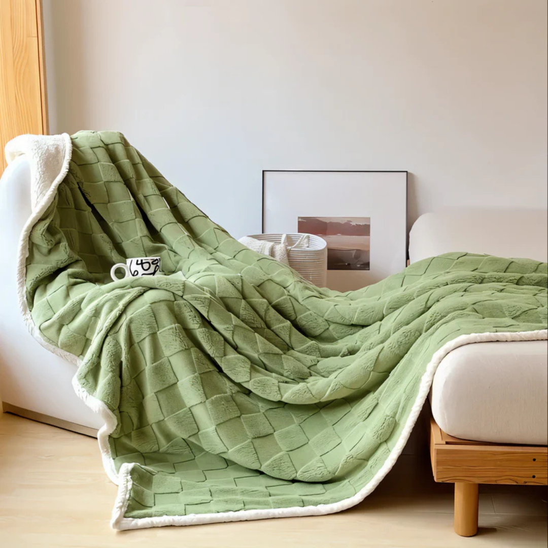 Jeté de Luxe en Polaire Premium - Douceur Absolue