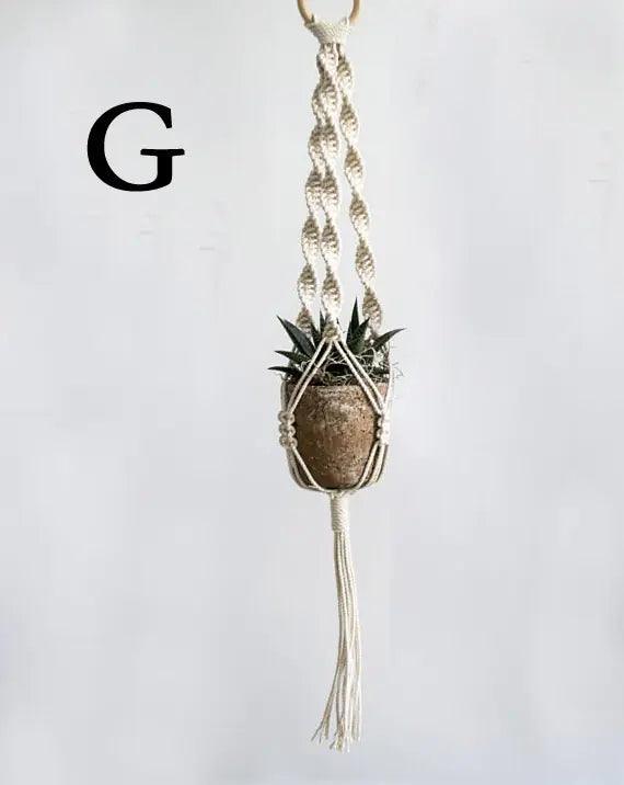 Suspension Macramé Plantes en Coton