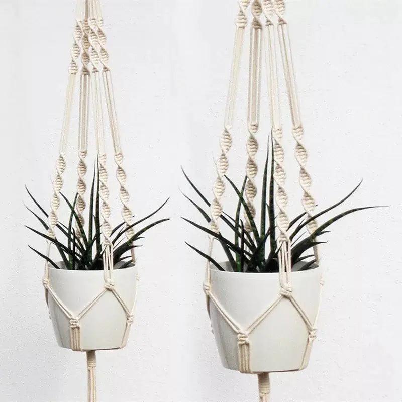Suspension Macramé Plantes en Coton