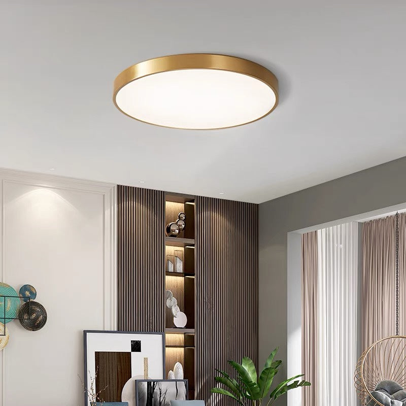 Plafonnier LED rond extra-plat, Ø 23 à 50 cm