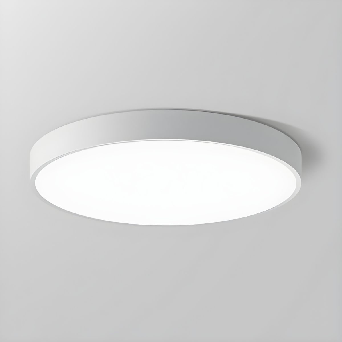 Plafonnier LED rond extra-plat, Ø 23 à 50 cm