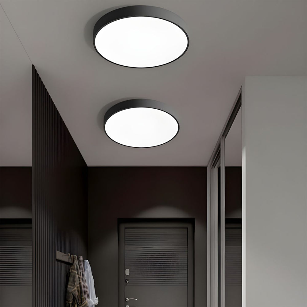 Plafonnier LED rond extra-plat, Ø 23 à 50 cm