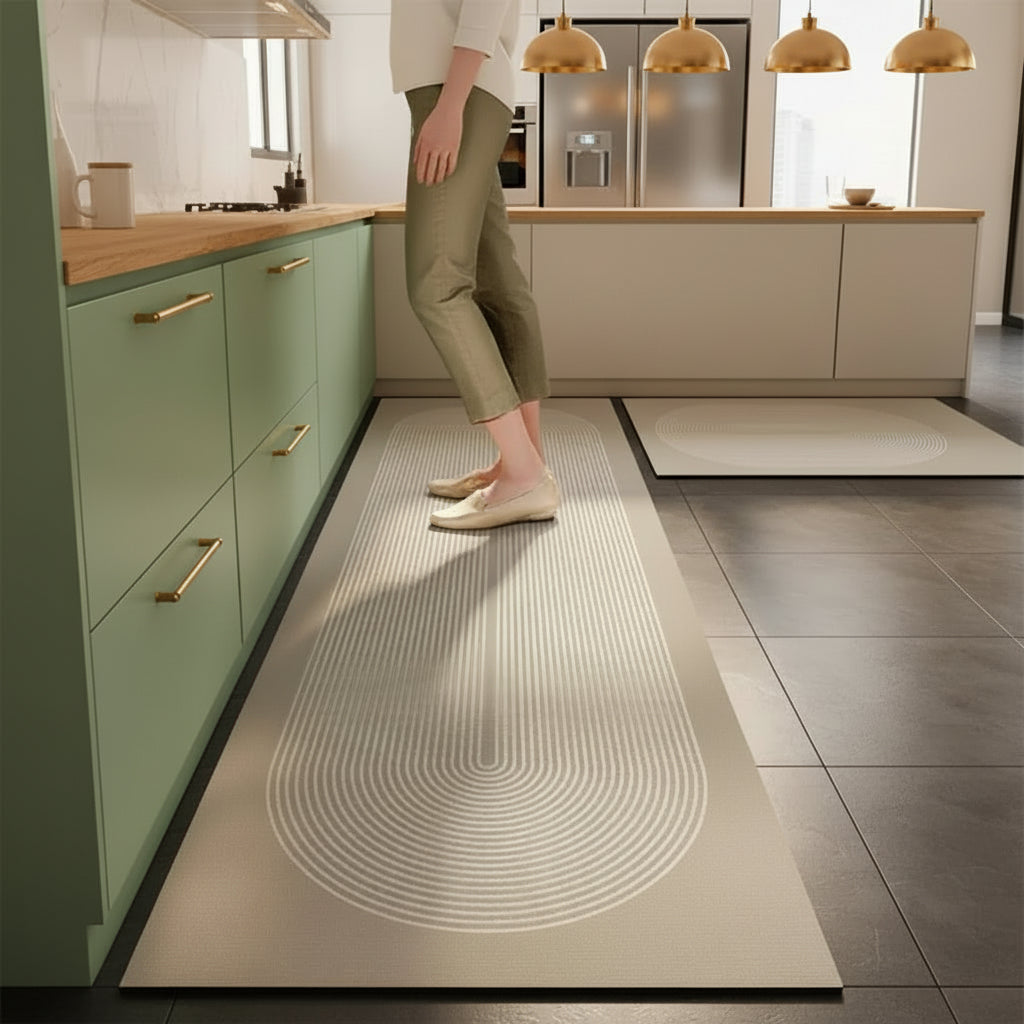 Elegant Comfort - Tapis de Cuisine Anti-Fatigue