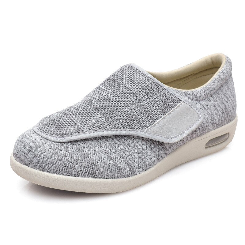 Extra-Wide Men's Comfort Shoes - Adjustable Straps for Custom Fit and Support