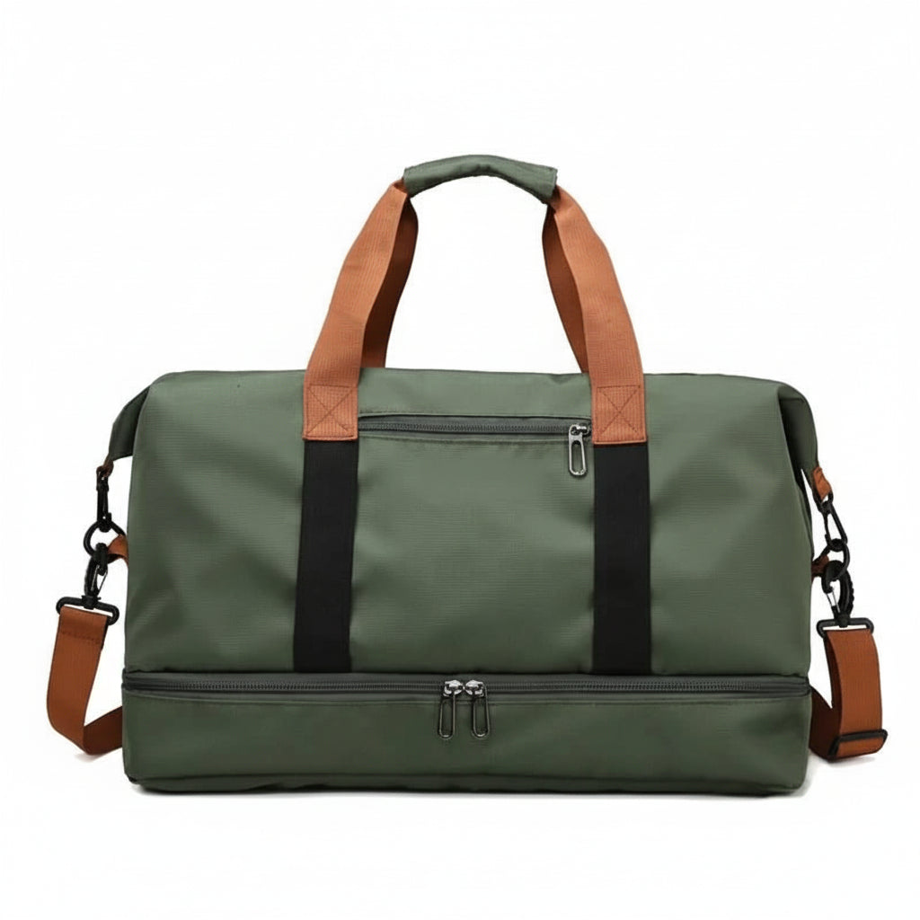 FITVOYAGE | Sac de Sport Élégant avec Compartiment à Chaussures | Organisation Optimale pour les Voyageurs Actifs 7