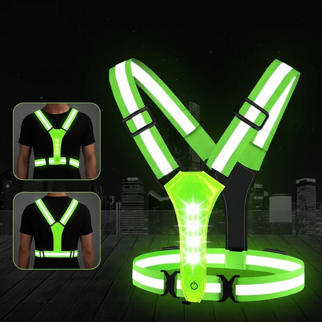 Nebulax Gilet LED Rechargeable USB