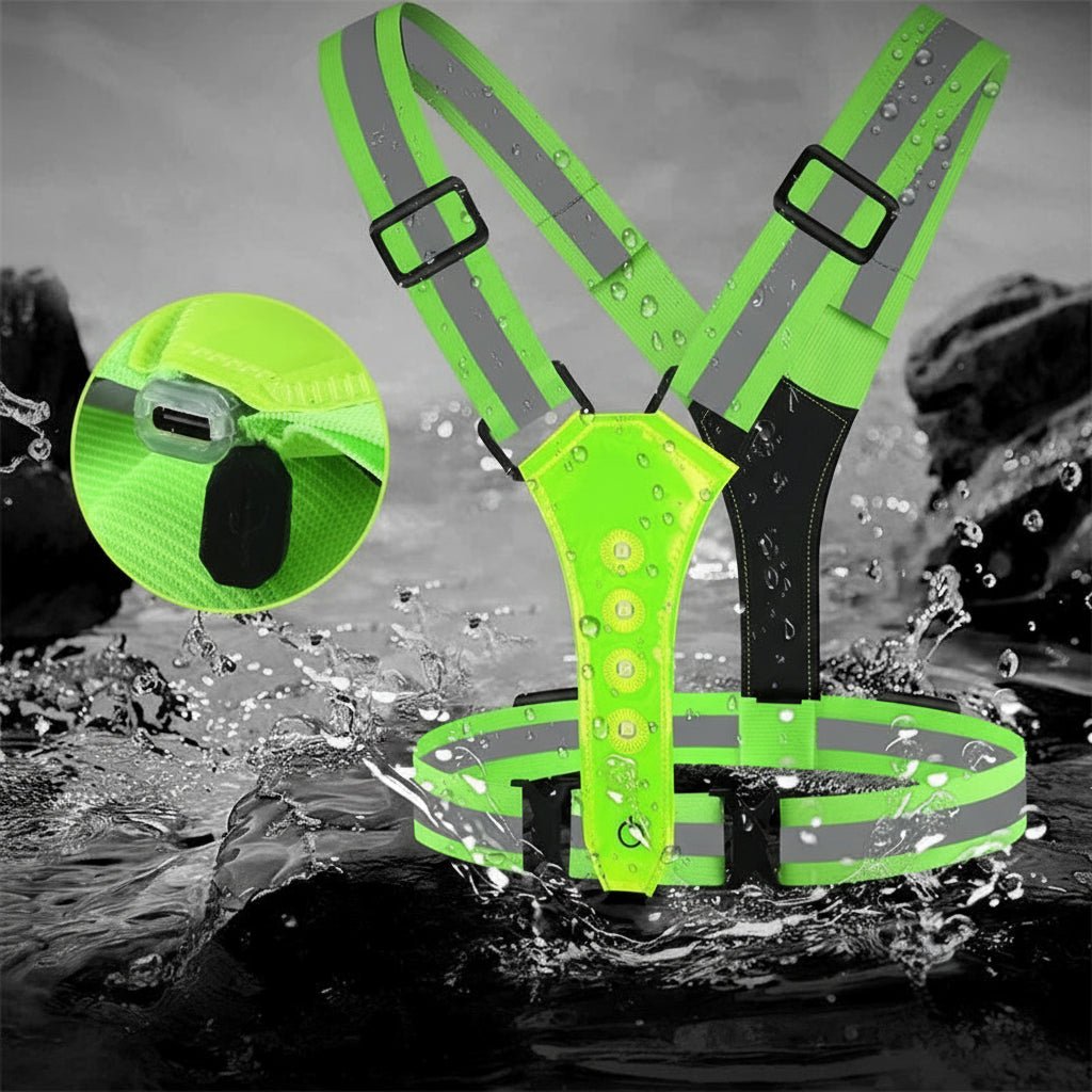 Nebulax Gilet LED Rechargeable USB