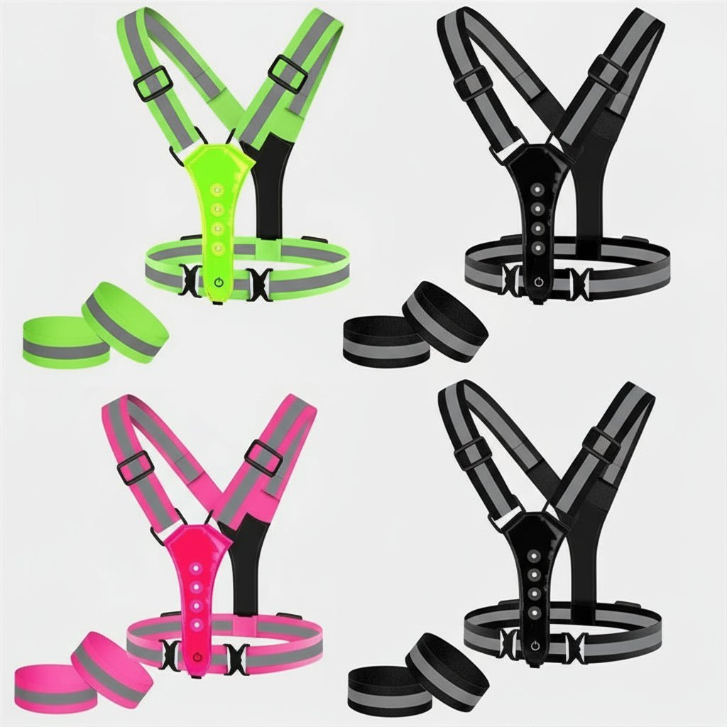 Nebulax Gilet LED Rechargeable USB