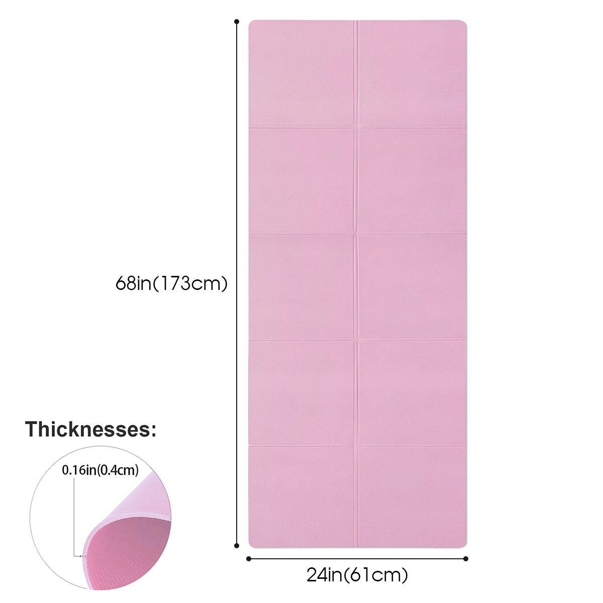 Driftmat Tapis de Yoga Portable Maison Elmora