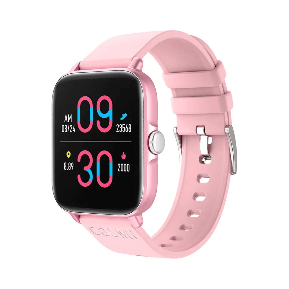 Montre connectée à écran 1,9 pouce et longue autonomie - Pink