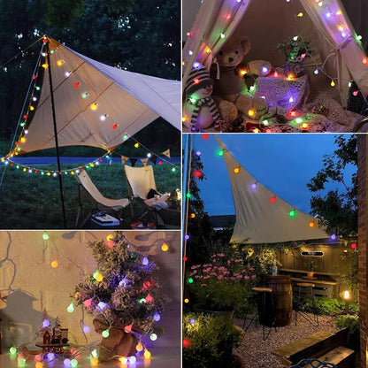 Outdoor Solar String Lights