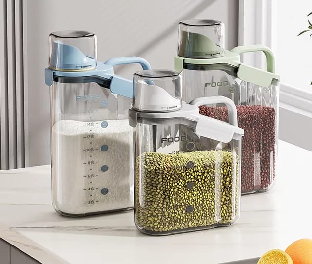 Airtight Cereal Storage Containers Set
