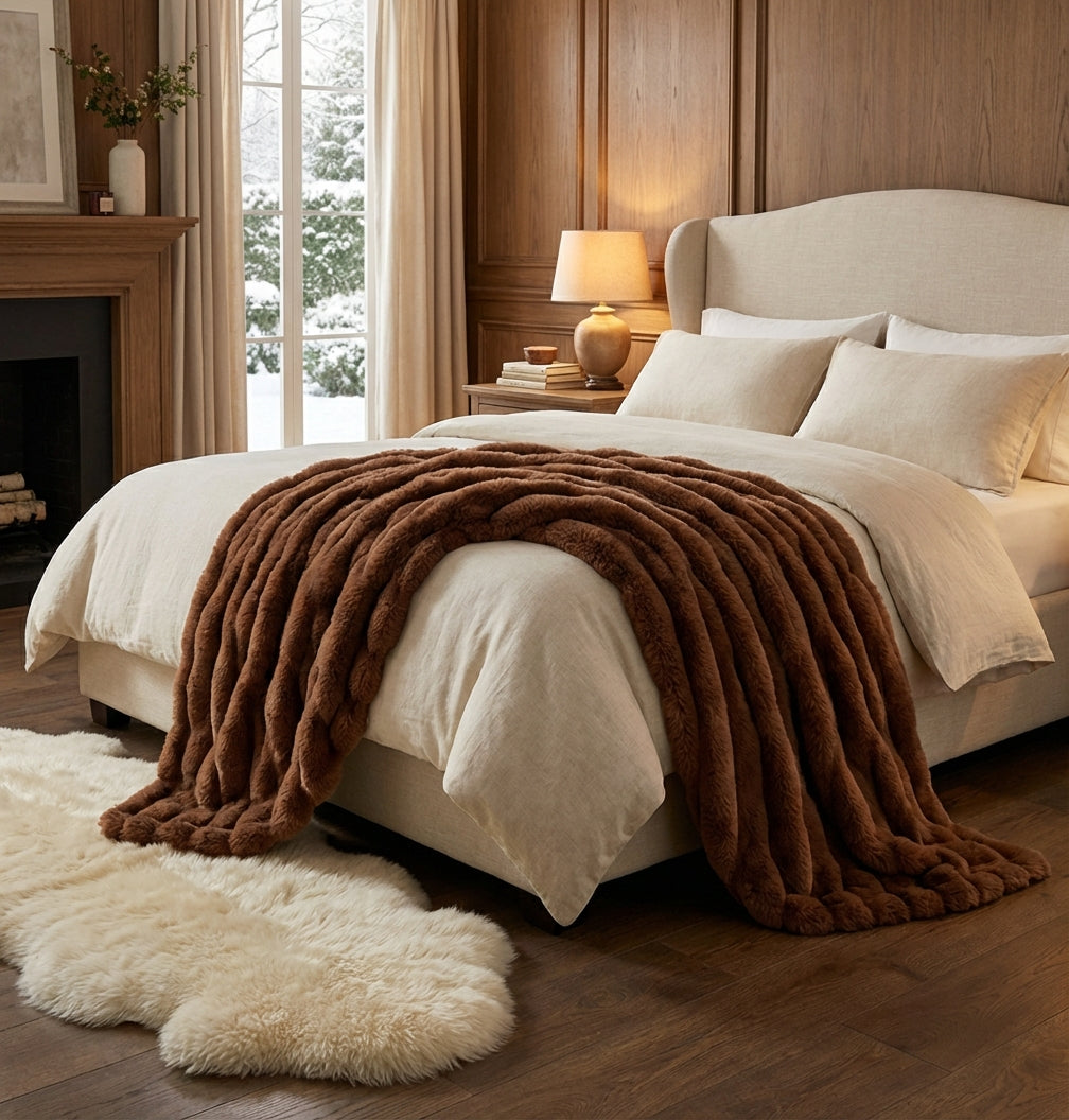 Plaid Polaire Confort Douceur Mila