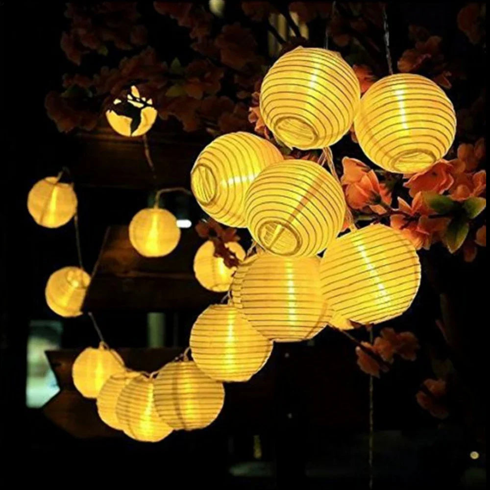 Guirlande Solaire Lumineuse Écologique | Éclairage Ambiant Élégant pour un Jardin Enchanteur 1