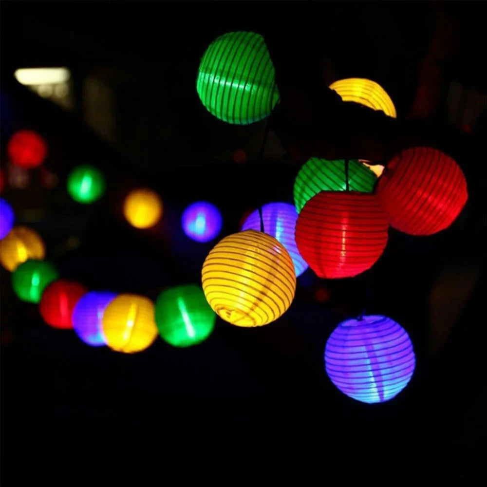 Guirlande Solaire Lumineuse Écologique | Éclairage Ambiant Élégant pour un Jardin Enchanteur 2