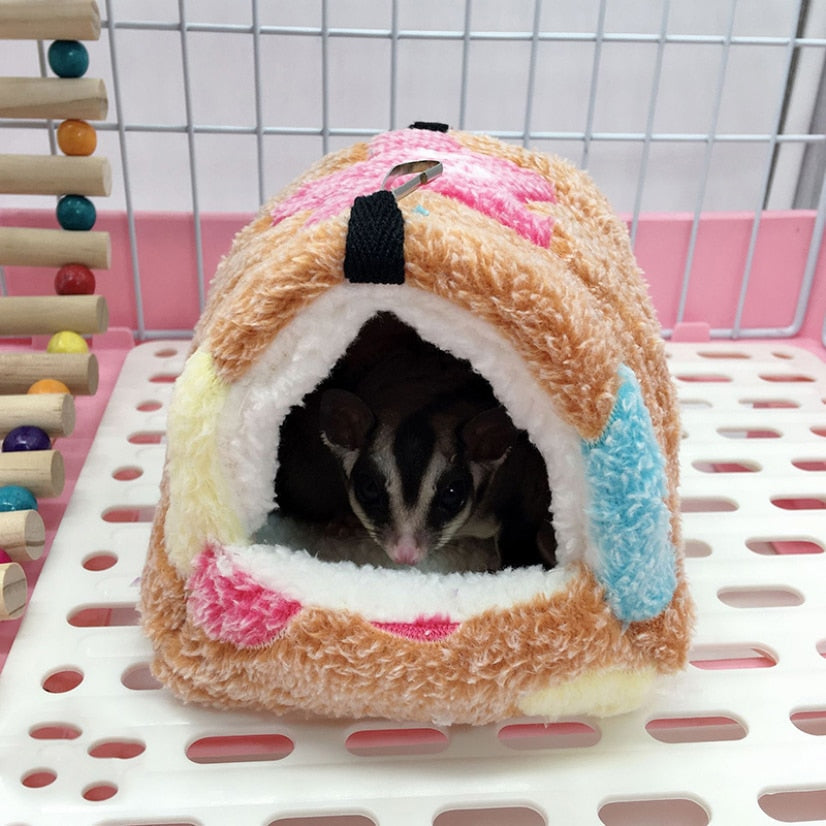 Fluffywash Maison Douce pour Hamster avec Hamac