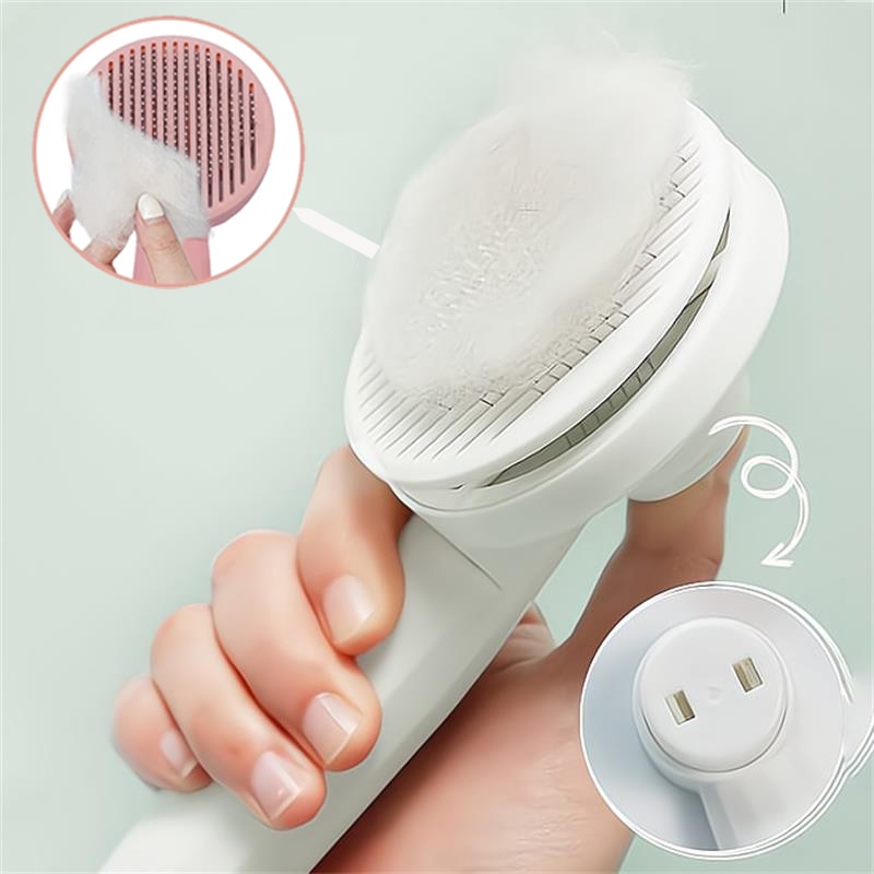 SelfClean - Brosse Autonettoyante pour Chat