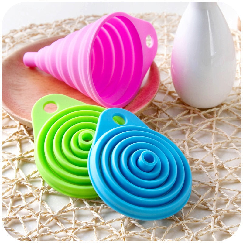 FoldEase - Entonnoir de Cuisine Pliable