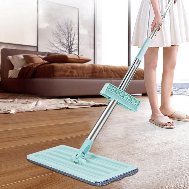EasyMop - Balai Lave-Sol avec Essorage Intégré