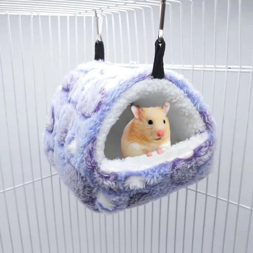 Fluffywash Maison Douce pour Hamster avec Hamac