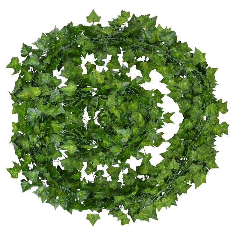 EvergreenGlow - Lierre Artificiel, 12 Guirlandes
