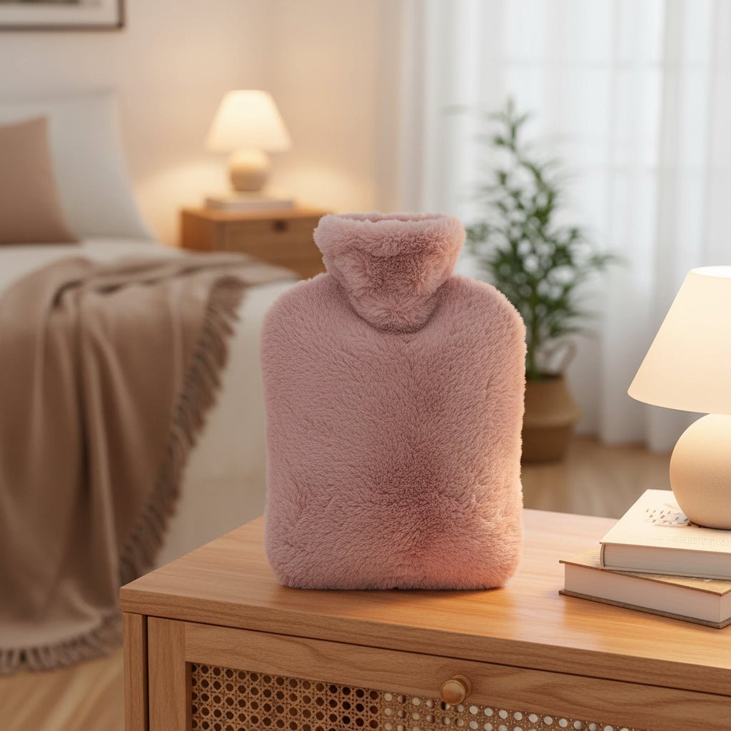 Wristforce Bouillotte 2 Litres Housse Peluche Douce