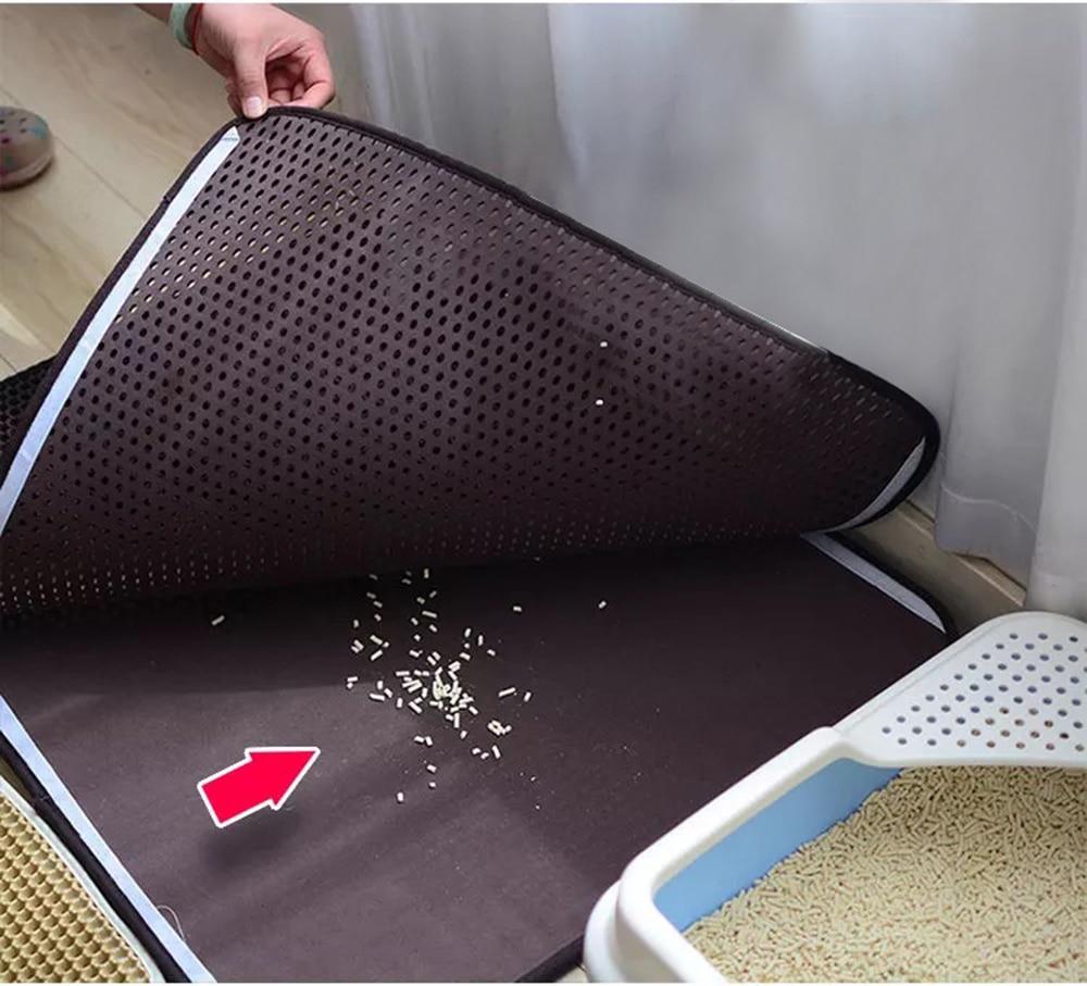 Bowlrise Tapis Piège-Litière pour Chat