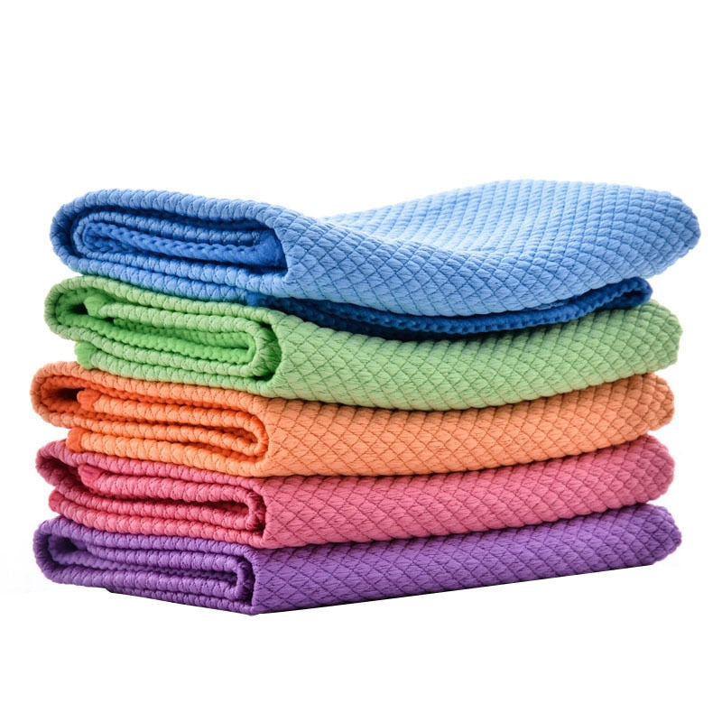 MagicClean - Lingettes Microfibre Réutilisables