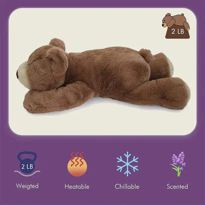 Weighted Plush Bear, 30, 50 or 70 cm
