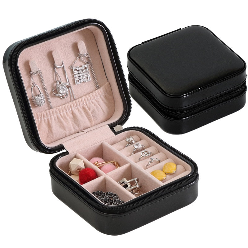 Boîte à Bijoux de Voyage à Compartiments