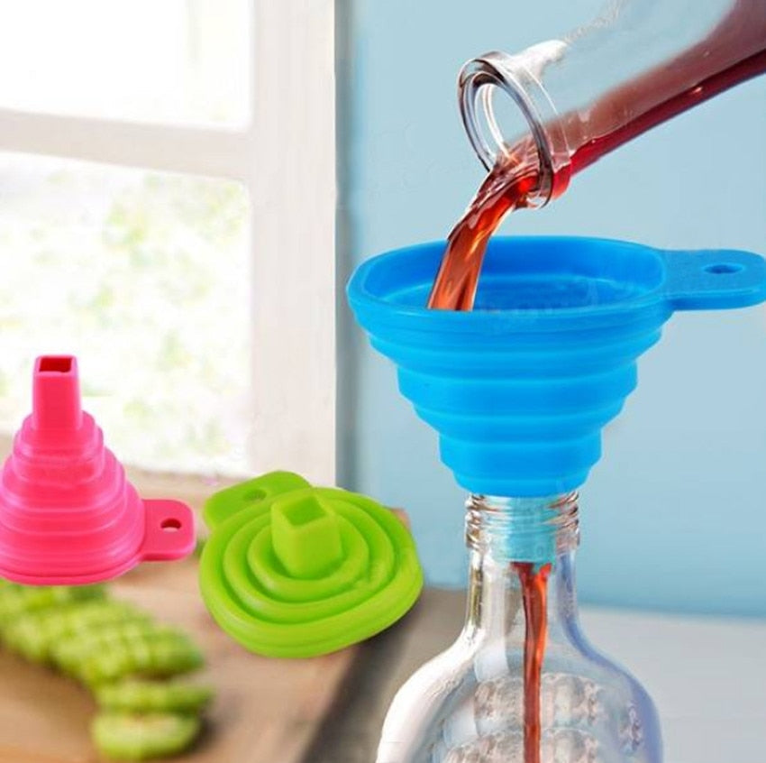 FoldEase - Entonnoir de Cuisine Pliable