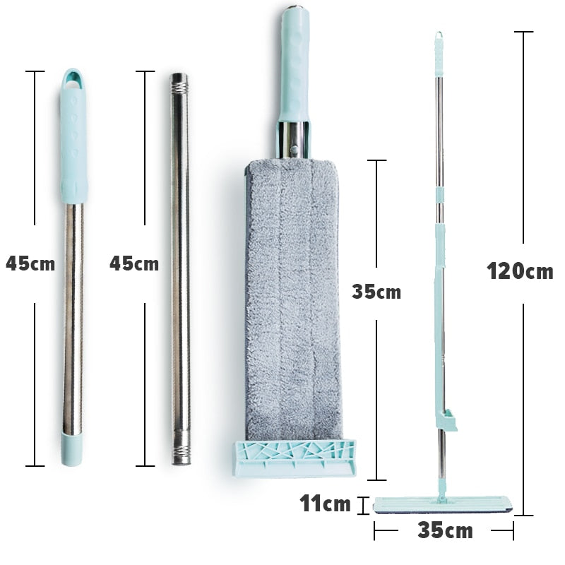 EasyMop - Balai Lave-Sol avec Essorage Intégré